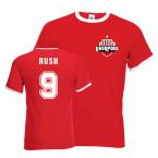 Ian Rush Liverpool Ringer Tee (red)