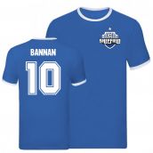 Barry Bannan Sheffield Wednesday Ringer Tee (Blue)