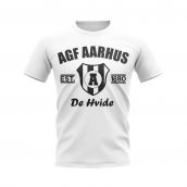 AGF Aarhus Established Football T-Shirt (White)