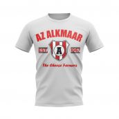 Az Alkmaar Established Football T-Shirt (White)