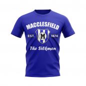 Macclesfield Established Football T-Shirt (Blue)