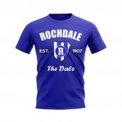 Rochdale Established Football T-Shirt (Blue)