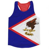 American Samoa Flag Running Vest