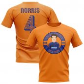 Lando Norris McLaren F1 Illustration T-Shirt (orange)