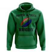 South Africa Rugby Ball Hoody (Green)