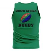 South Africa Rugby Ball Tank Top (Green)