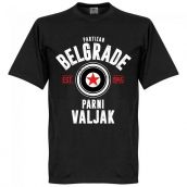 Partizan Belgrade Established T-Shirt - Back