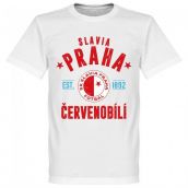 Slavia Prague Established T-Shirt - White