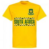 South Africa Rugby Team T-shirt - Yellow