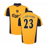 2000-2001 Liverpool Away Retro Shirt (CARRAGHER 23)