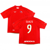 2010-2011 Chile Home Shirt (SUAZO 9)