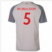 2018-2019 Liverpool Third Football Shirt (Wijnaldum 5) - Kids