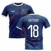 2024-2025 Glasgow Home Concept Football Shirt (GATTUSO 18)