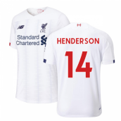 2019-2020 Liverpool Away Football Shirt (Henderson 14)