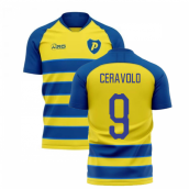 2024-2025 Parma Home Concept Football Shirt (CERAVOLO 9)