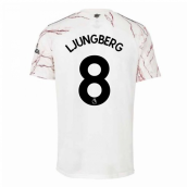 2020-2021 Arsenal Adidas Away Football Shirt (Kids) (LJUNGBERG 8)