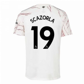 2020-2021 Arsenal Adidas Away Football Shirt (Kids) (S.CAZORLA 19)