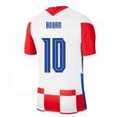 2020-2021 Croatia Home Nike Football Shirt (BOBAN 10)