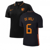 2020-2021 Holland Away Nike Womens Shirt (DE VRIJ 6)