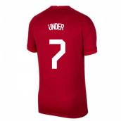 2020-2021 Turkey Away Nike Football Shirt (UNDER 7)