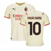 2021-2022 AC Milan Away Shirt (Kids) (Your Name)