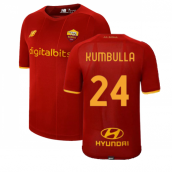 2021-2022 AS Roma Home Shirt (KUMBULLA 24)