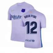 2021-2022 Barcelona Away Shirt (Kids) (RIQUI PUIG 6)