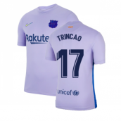 2021-2022 Barcelona Away Shirt (Kids) (TRINCAO 17)