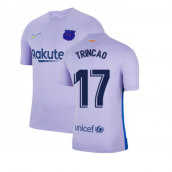 2021-2022 Barcelona Away Shirt (TRINCAO 17)