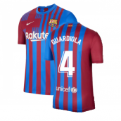 2021-2022 Barcelona Home Shirt (GUARDIOLA 4)