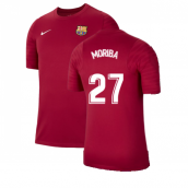 2021-2022 Barcelona Training Shirt (Noble Red) (MORIBA 27)