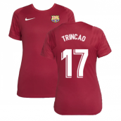 2021-2022 Barcelona Training Shirt (Noble Red) - Womens (TRINCAO 17)