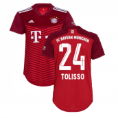 2021-2022 Bayern Munich Home Shirt (Ladies) (TOLISSO 24)