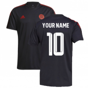 2021-2022 Bayern Munich Training Shirt (Grey) (Your Name)