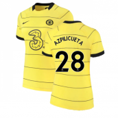 2021-2022 Chelsea Womens Away Shirt (AZPILICUETA 28)
