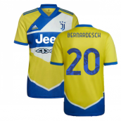 2021-2022 Juventus Third Shirt (BERNARDESCHI 20)