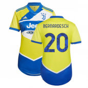 2021-2022 Juventus Third Shirt (Ladies) (BERNARDESCHI 20)