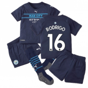 2021-2022 Man City 3rd Mini Kit (RODRIGO 16)