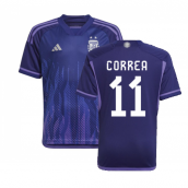 2022-2023 Argentina Away Shirt (Kids) (CORREA 11)