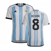 2022-2023 Argentina Home Shirt (ACUNA 8)