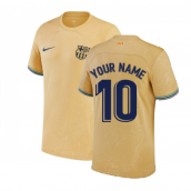 2022-2023 Barcelona Away Shirt (Kids) (Your Name)