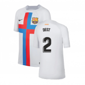 2022-2023 Barcelona Third Shirt (Kids) (DEST 2)