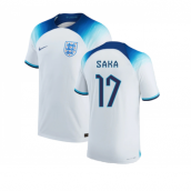 2022-2023 England Home Match Vapor Shirt (Saka 17)