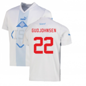 2022-2023 Iceland Away Shirt (Kids) (GUDJOHNSEN 22)