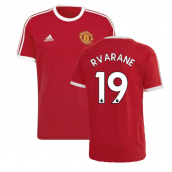 2022-2023 Man Utd 3S DNA Tee (Red) (R.VARANE 19)