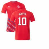 2022-2023 Rangers Matchday Short Sleeve T-Shirt (Red) (DAVIS 10)