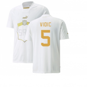 2022-2023 Serbia Away Shirt (VIDIC 5)