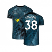 2022-2023 Tottenham Pre-Match Training Shirt (Rift Blue) (BISSOUMA 38)