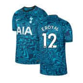 2022-2023 Tottenham Third Shirt (E ROYAL 12)