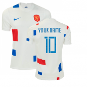 2022 Holland Euros Away Shirt (Your Name)